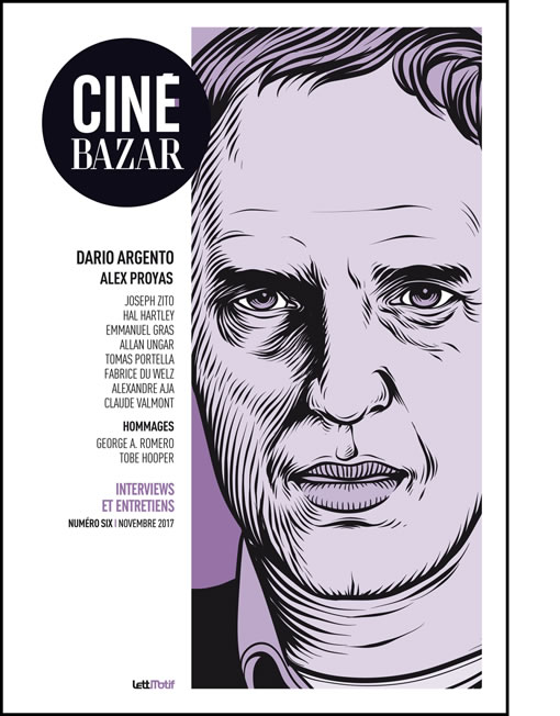 CINE BAZAR (2015) magazine side cover Issue 6  November 2017