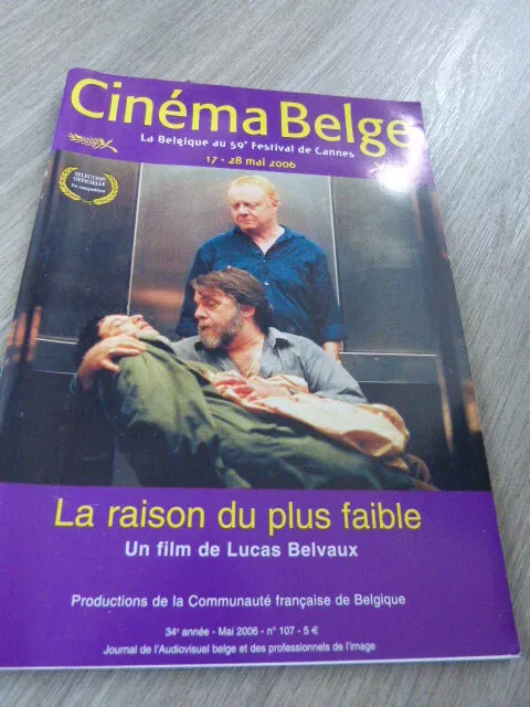 CINEMA BELGE magazine side cover 17 May 2006