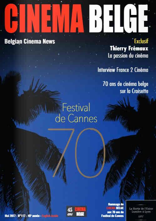 CINEMA BELGE magazine side cover Issue 117  May 2017