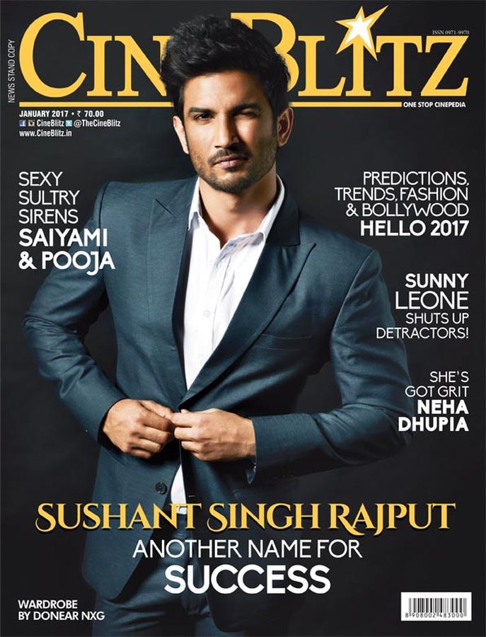 CINE BLITZ magazine side cover January 2017