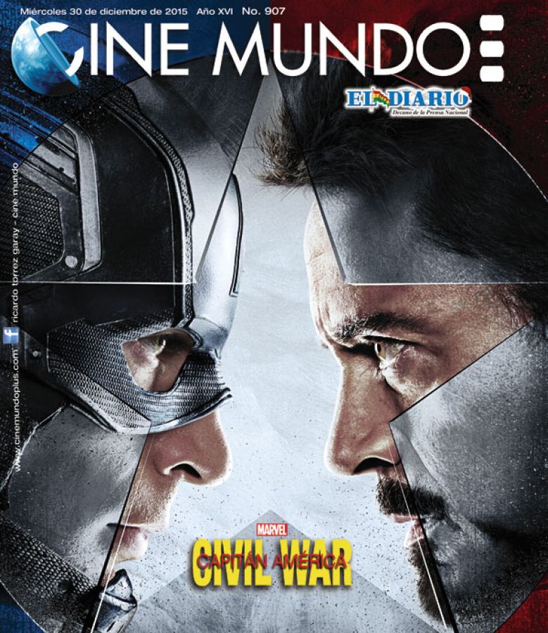 CINE MUNDO (Bo) magazine side cover Issue 907  30 December 2015