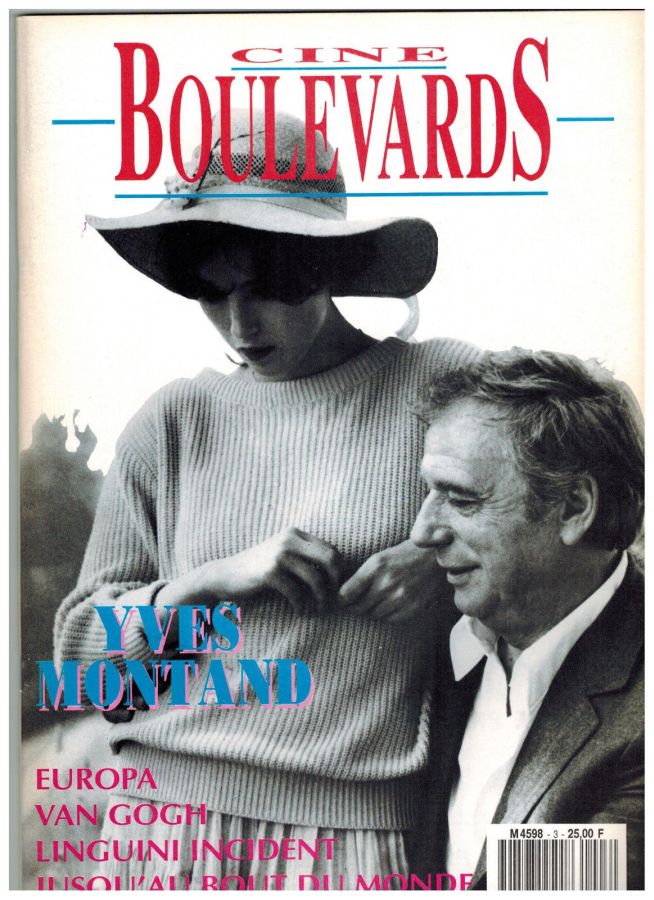 CINE BOULEVARDS magazine side cover Issue 3  November 1991