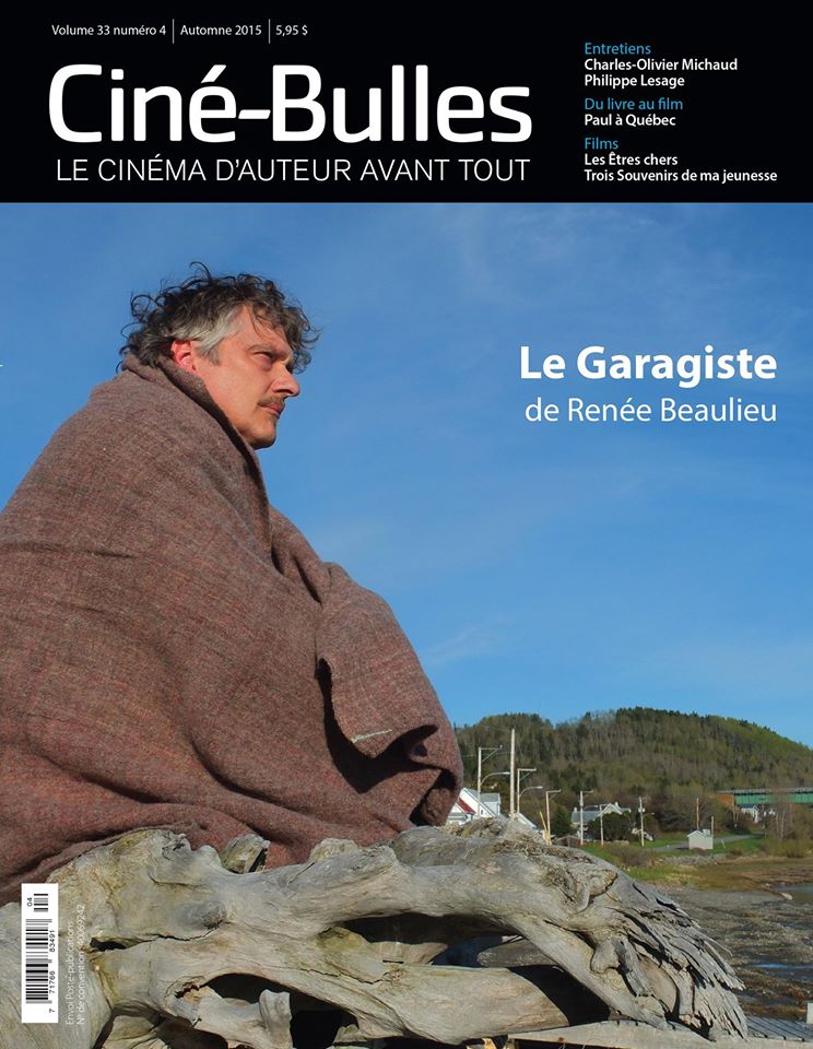 CINE-BULLES magazine side cover  Vol 33 #4 Autumn 2015