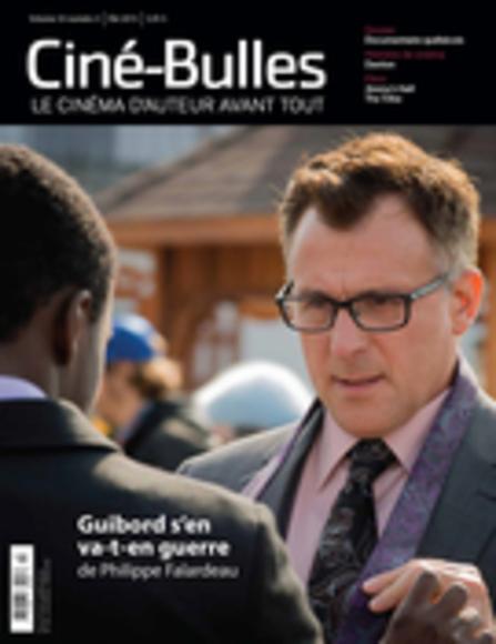 CINE-BULLES magazine side cover  Vol 33 #3 Summer 2015