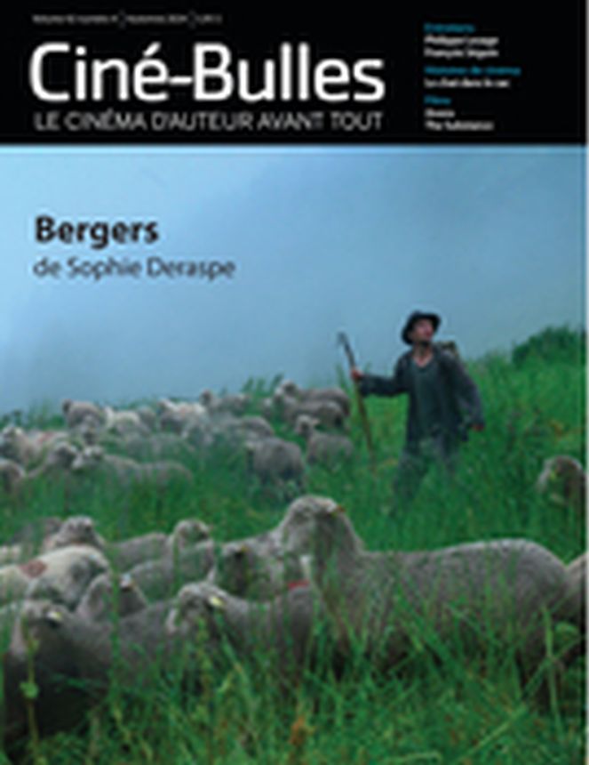 CINE-BULLES magazine side cover Fall 2024