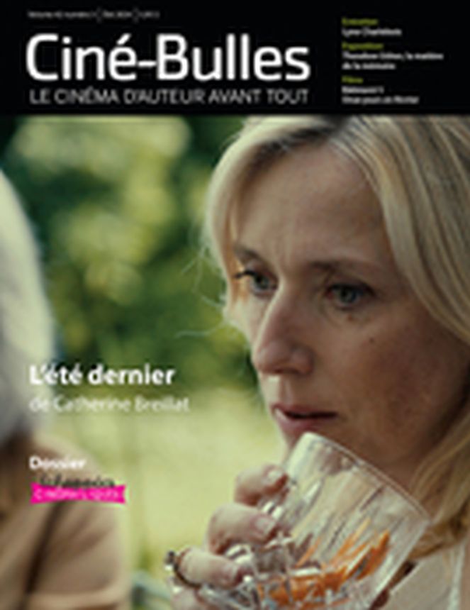 CINE-BULLES magazine side cover Summer 2024