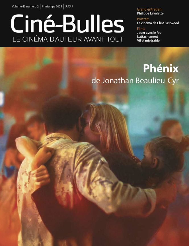 CINE-BULLES magazine side cover Spring 2025
