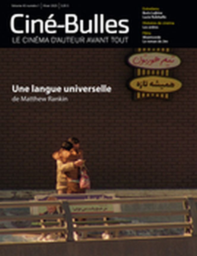 CINE-BULLES magazine side cover Winter 2025