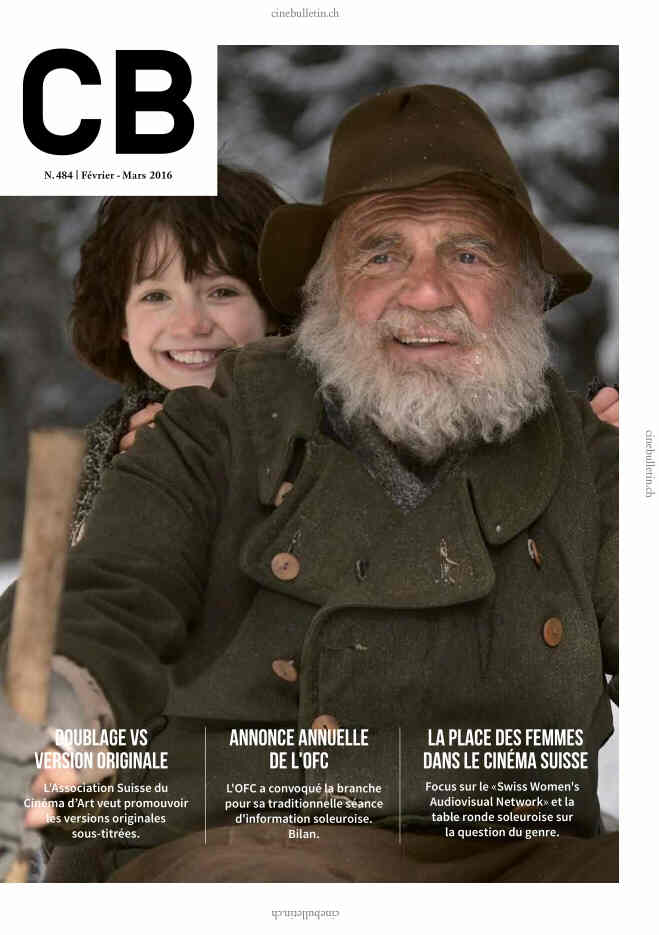 CINE BULLETIN magazine side cover Issue 484 February/March 2016