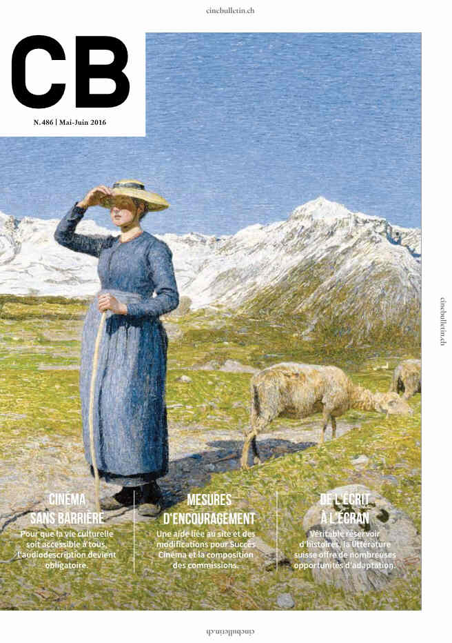 CINE BULLETIN magazine side cover Issue 486 May/June 2016
