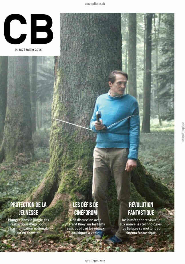 CINE BULLETIN magazine side cover Issue 487 July 2016