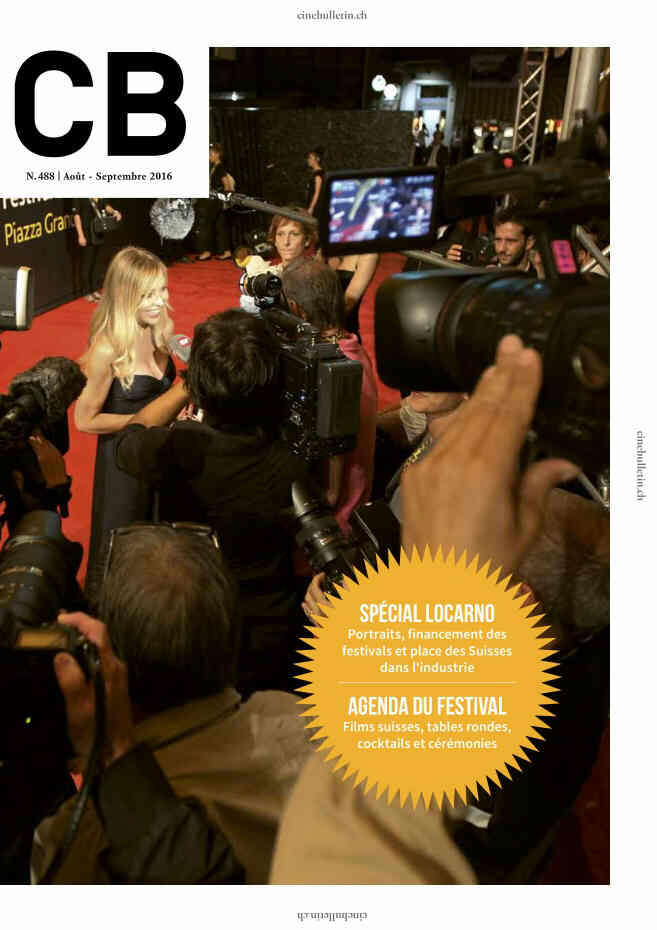 CINE BULLETIN magazine side cover Issue 488 August/September 2016