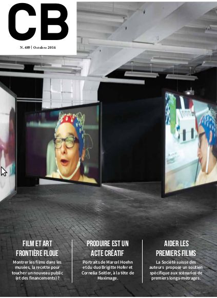 CINE BULLETIN magazine side cover Issue 489 October 2016
