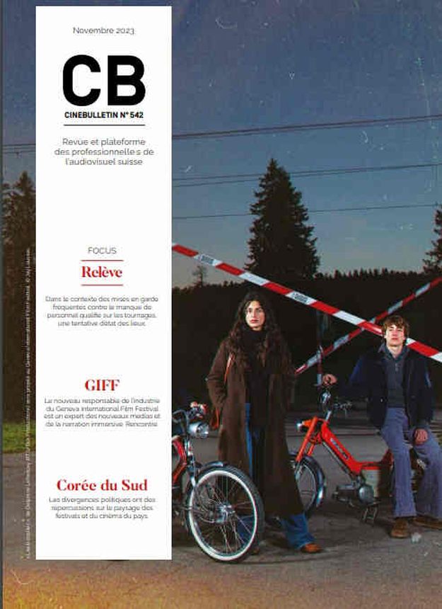 CINE BULLETIN magazine side cover Issue 542  November 2023