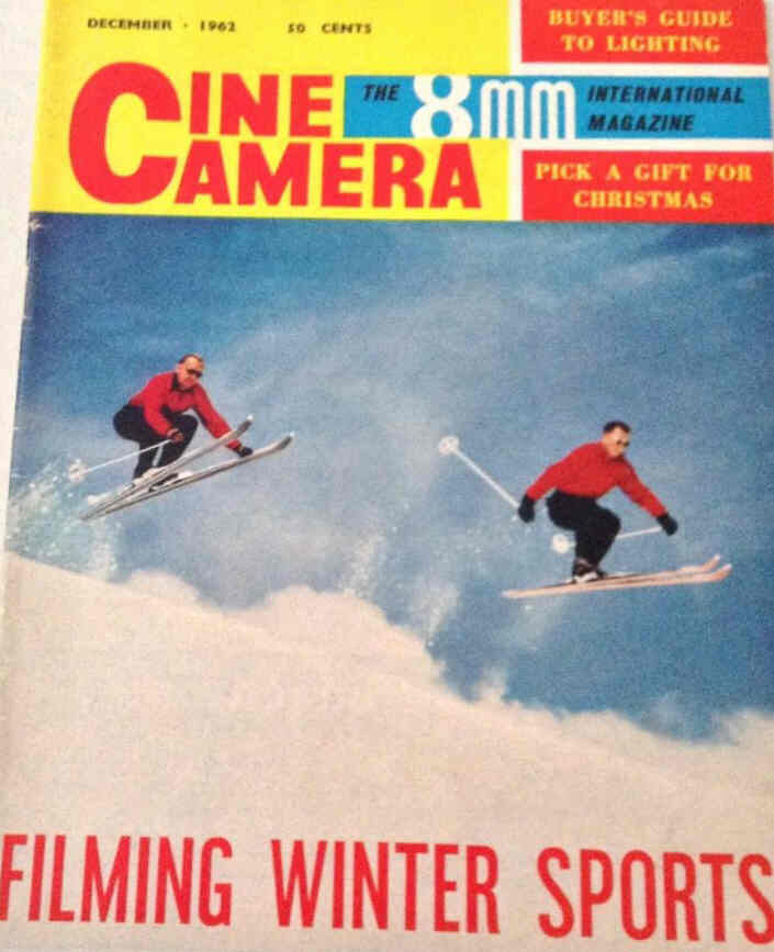 CINE CAMERA magazine side cover December 1962