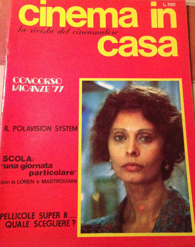 CINEMA IN CASA magazine side cover Issue 3 May 1977