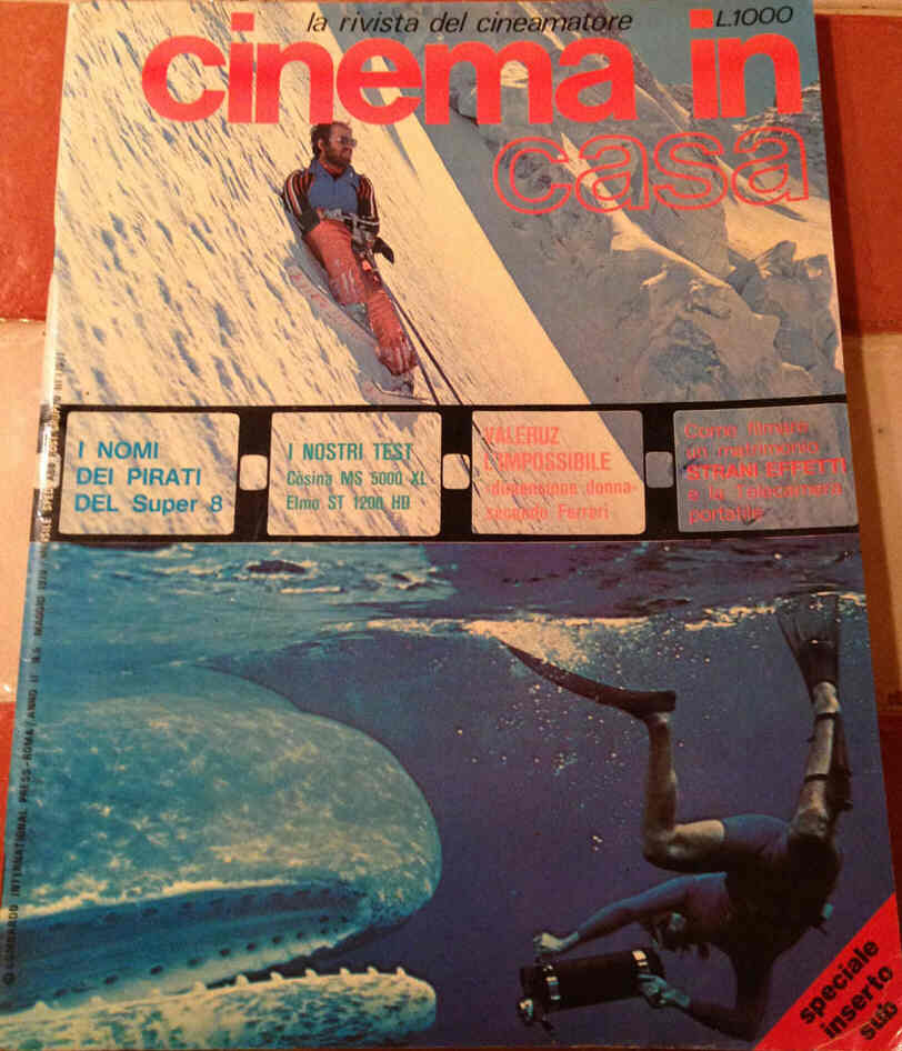CINEMA IN CASA magazine side cover May 1978