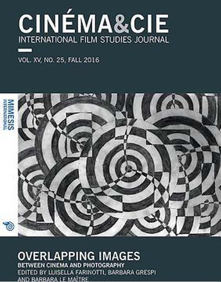 CINEMA ET CIE magazine side cover  Vol 15 No 27 Fall 2016