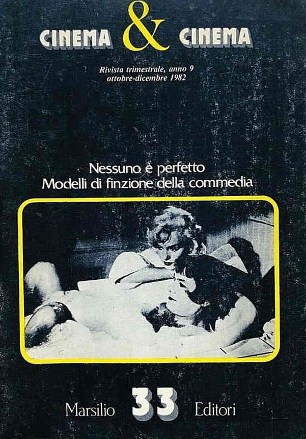 CINEMA AND CINEMA magazine side cover Issue 33  October/December 1982