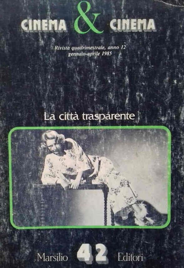 CINEMA AND CINEMA magazine side cover Issue 42  January/April 1985