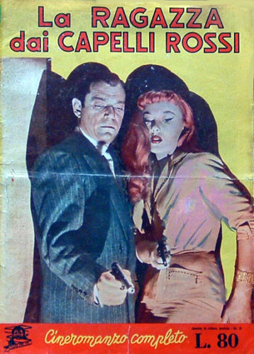 CINEROMANZO COMPLETO magazine side cover Issue 3  1953