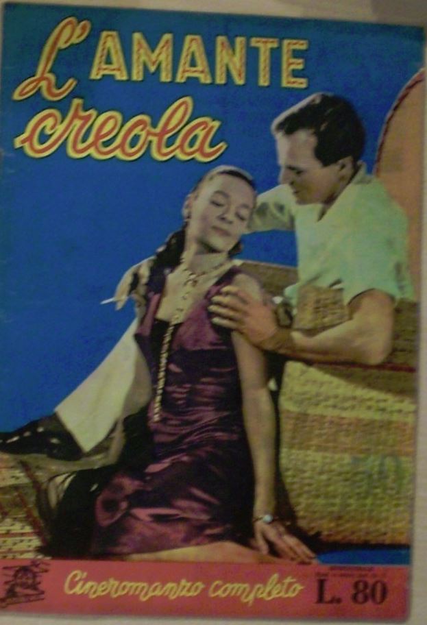 CINEROMANZO COMPLETO magazine side cover Issue 5  1953