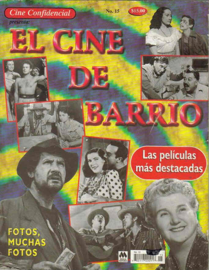 CINE CONFIDENCIAL magazine side cover Issue 15  Special  2001