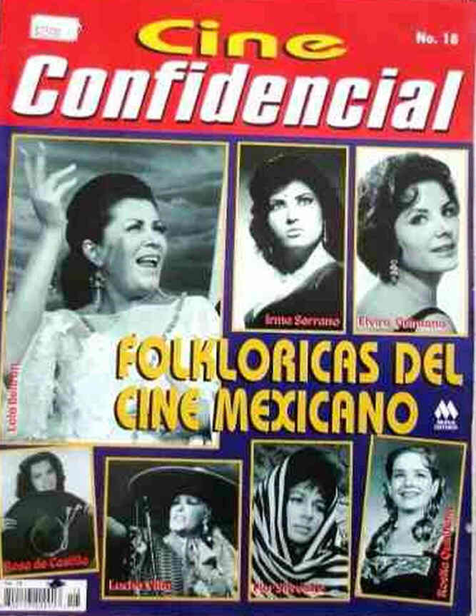 CINE CONFIDENCIAL magazine side cover Issue 18  Special  2001