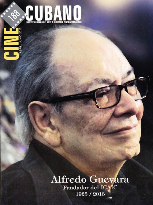 CINE CUBANO magazine side cover Issue 188 April/June 2013