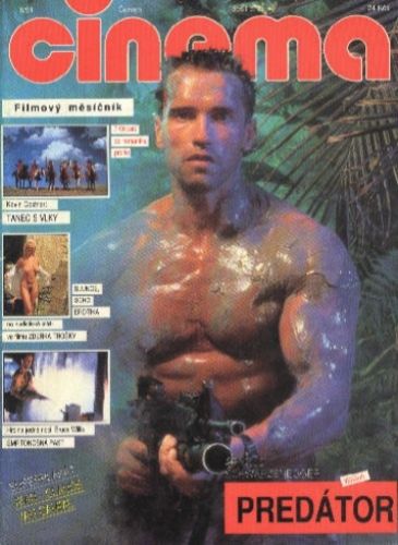 CINEMA (Cz) magazine side cover June 1991