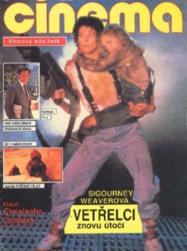CINEMA (Cz) magazine side cover July 1991