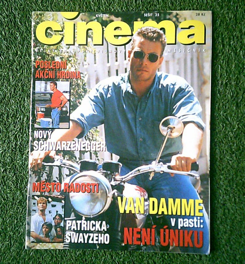 CINEMA (Cz) magazine side cover  May 1993
