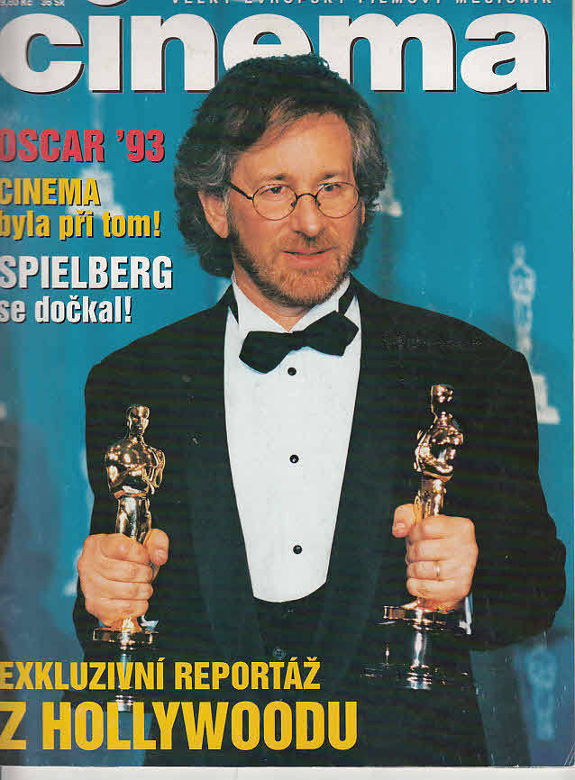 CINEMA (Cz) magazine side cover May 1994