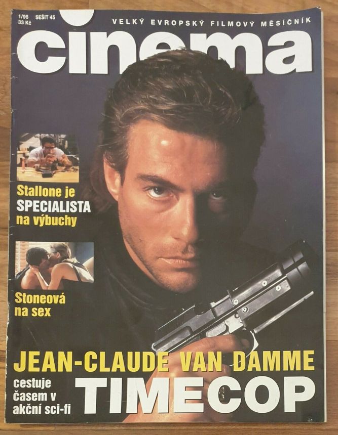 CINEMA (Cz) magazine cover  January 1995