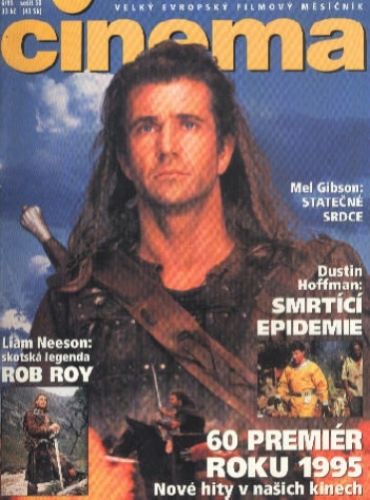CINEMA (Cz) magazine side cover June 1995