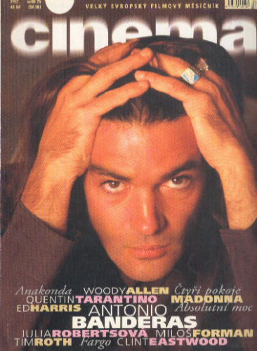 CINEMA (Cz) magazine side cover July 1997