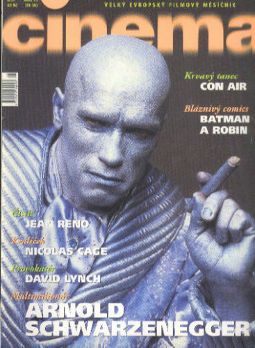 CINEMA (Cz) magazine side cover August 1997