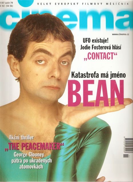 CINEMA (Cz) magazine side cover  November 1997