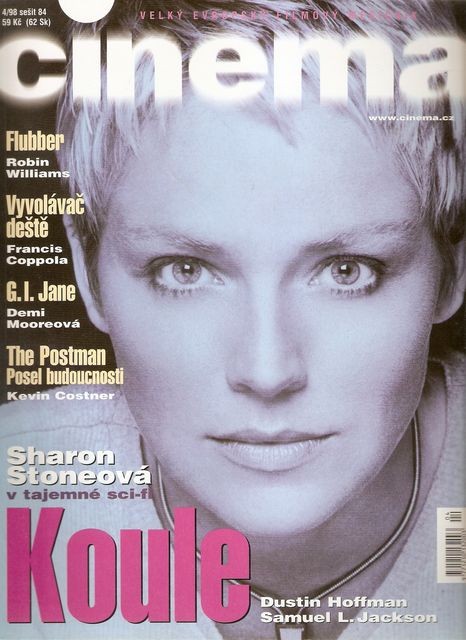 CINEMA (Cz) magazine side cover  April 1998