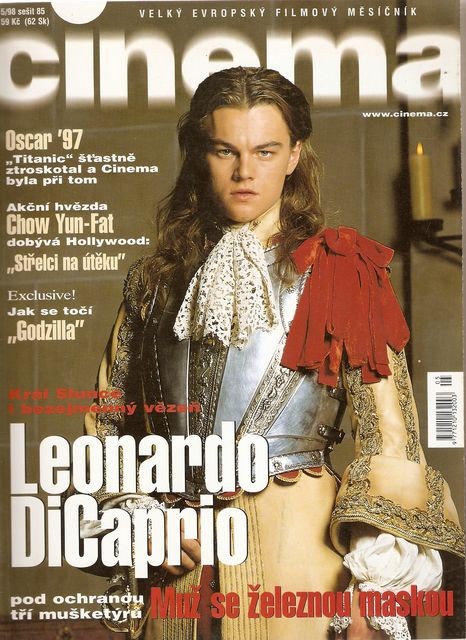 CINEMA (Cz) magazine side cover  May 1998