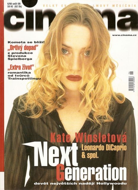 CINEMA (Cz) magazine side cover  June 1998