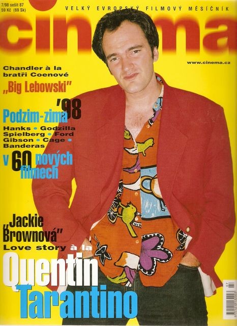 CINEMA (Cz) magazine side cover  July 1998