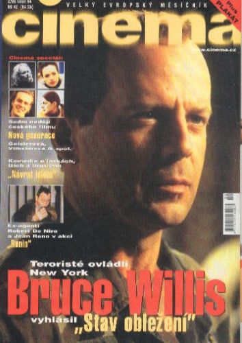 CINEMA (Cz) magazine side cover February 1999