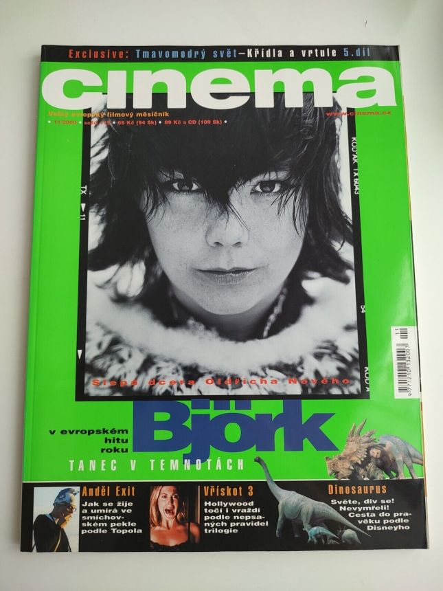 CINEMA (Cz) magazine cover  November 2000