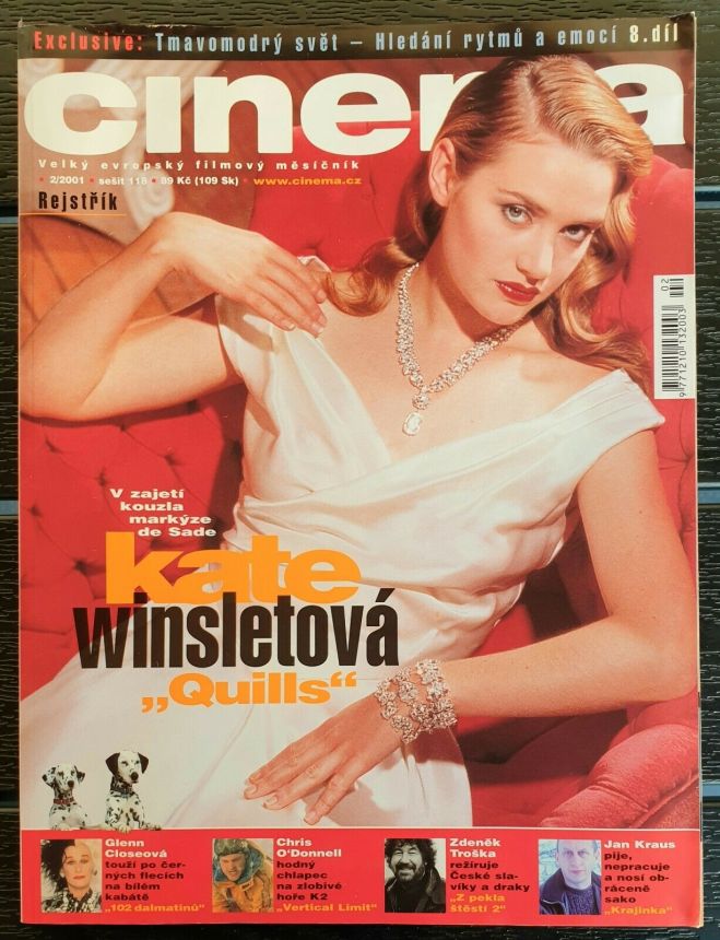 CINEMA (Cz) magazine side cover  February 2001