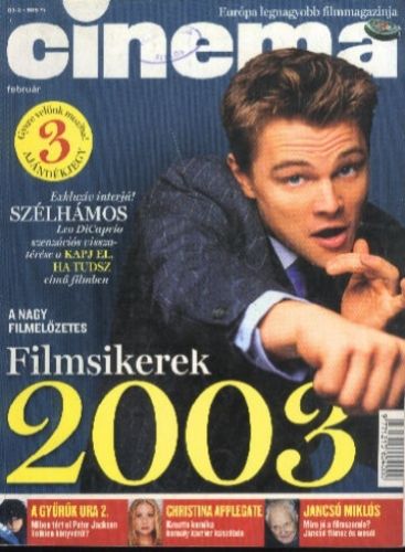 CINEMA (Cz) magazine side cover February 2003