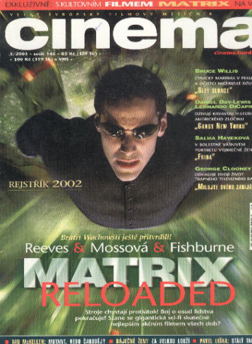 CINEMA (Cz) magazine side cover May 2003