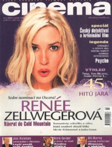 CINEMA (Cz) magazine side cover March 2004