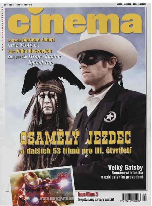 CINEMA (Cz) magazine side cover June 2013