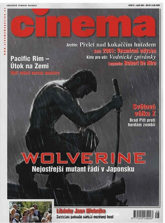 CINEMA (Cz) magazine side cover August 2013